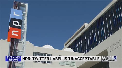 NPR protests as Twitter labels it 'state-affiliated media'